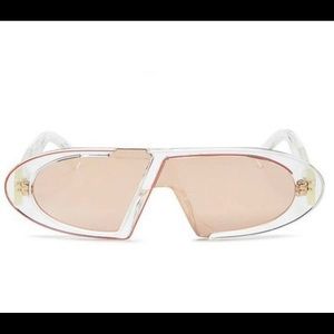Dior White Crystal Dior Oblique 6900 64 Sunglasses
